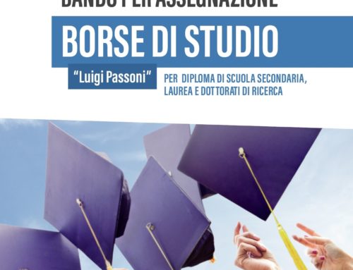 BORSE DI STUDIO SOLIDEA – SUSSIDI ALLO STUDIO –  ANNO SCOLASTICO 2020/2021