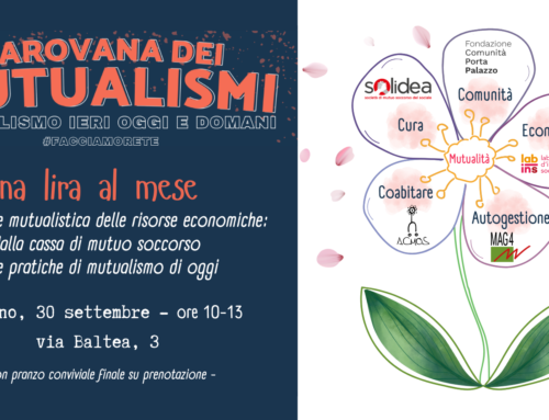 CAROVANA DEI MUTUALISMI: APPUNTAMENTO A TORINO IN VIA BALTEA 3