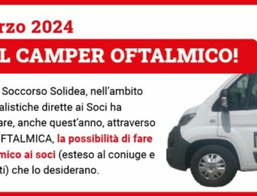 TORNA IL CAMPER OFTALMICO