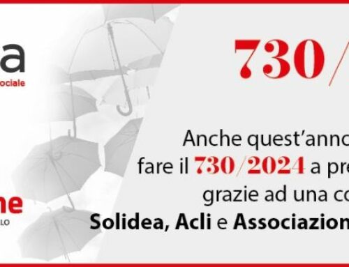 SEI SOCIO DI SOLIDEA? PUOI FARE IL 730/2024 a PREZZI CALMIERATI